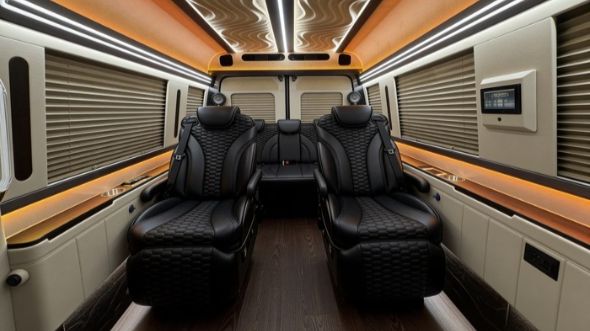 8 passenger sprinter van inside tulsa