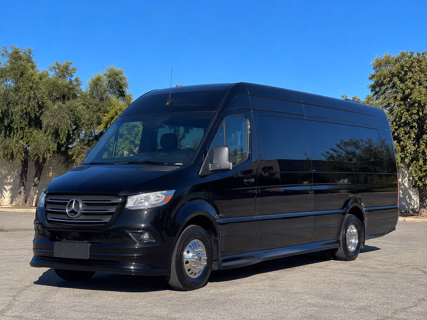 sprinter van transfers between ceremony and reception venues across tulsa