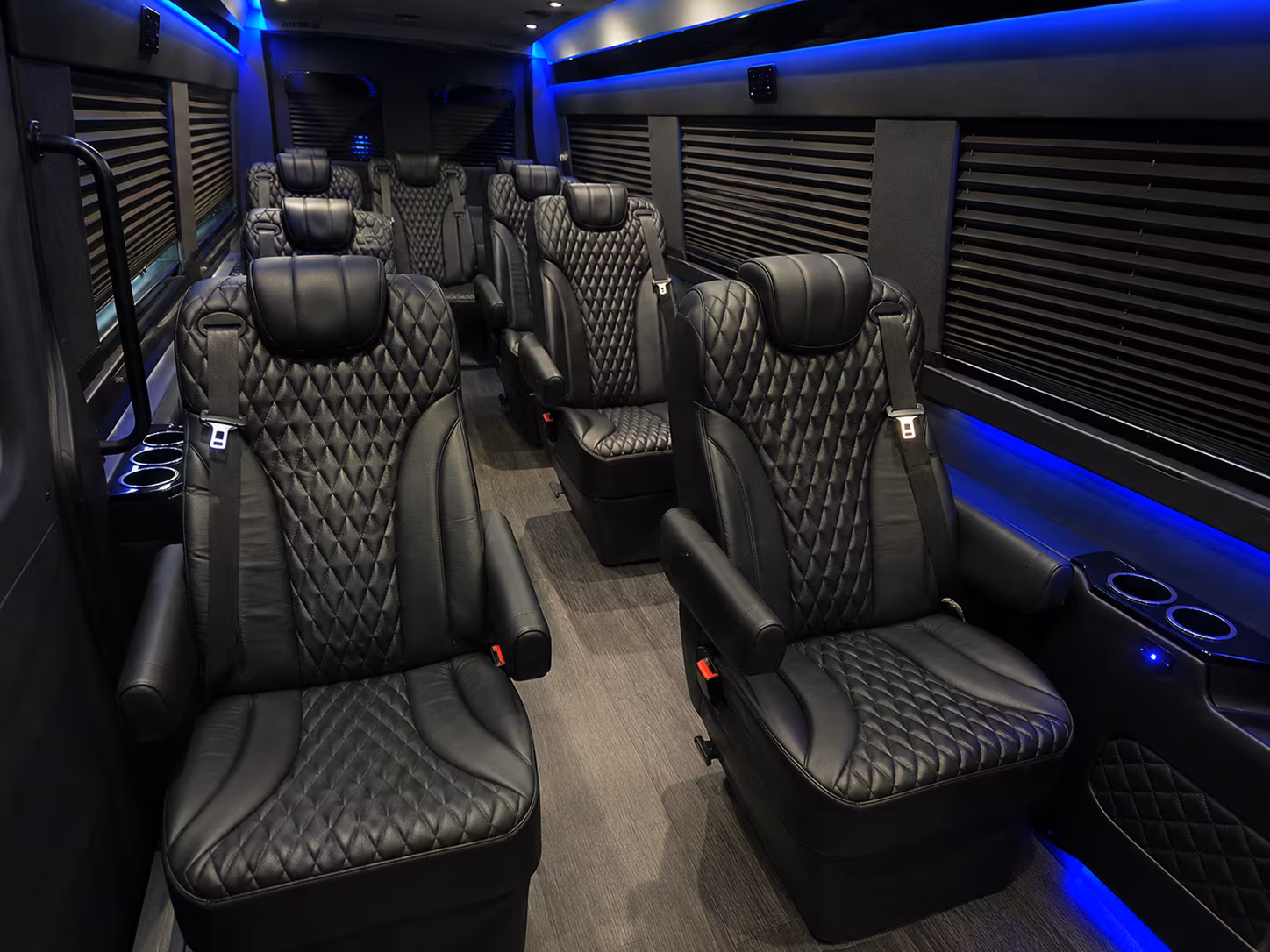 tulsa 12 passenger sprinter van interior