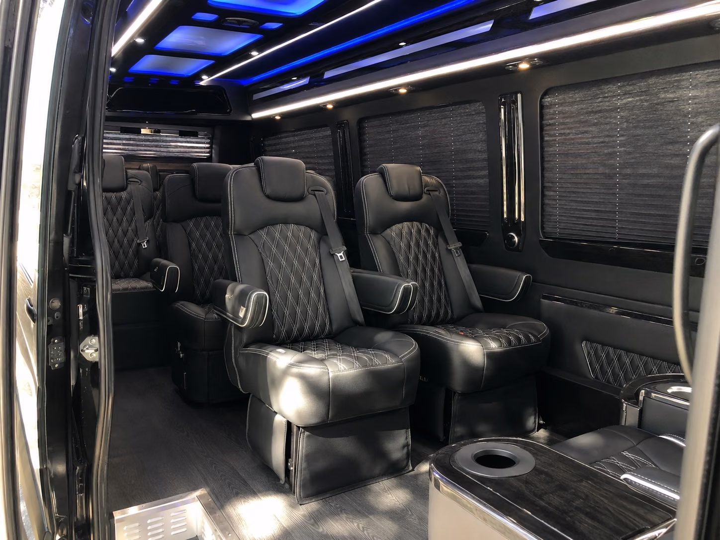 tulsa 15 passenger sprinter van inside