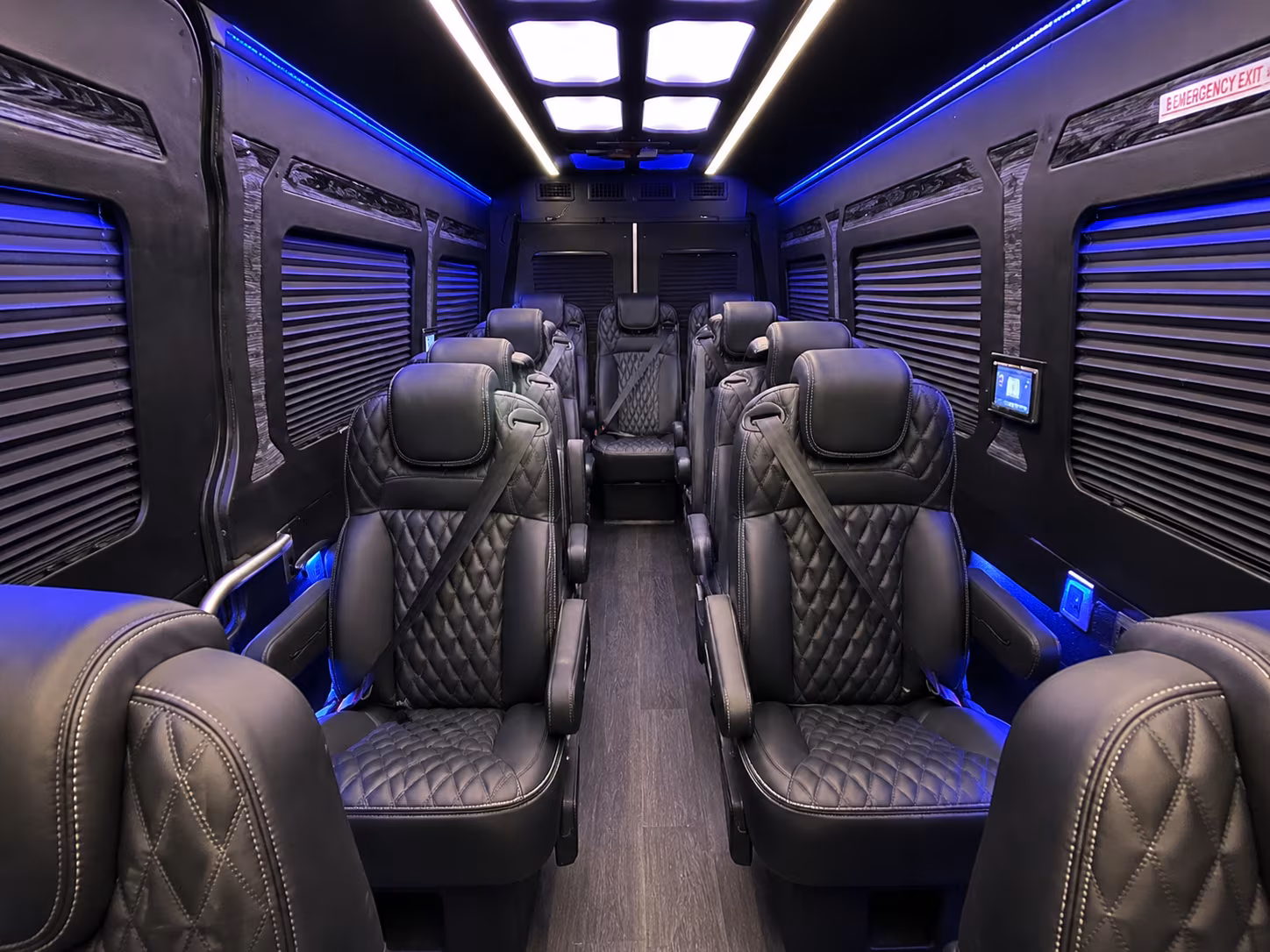 tulsa 20 passenger sprinter van interior