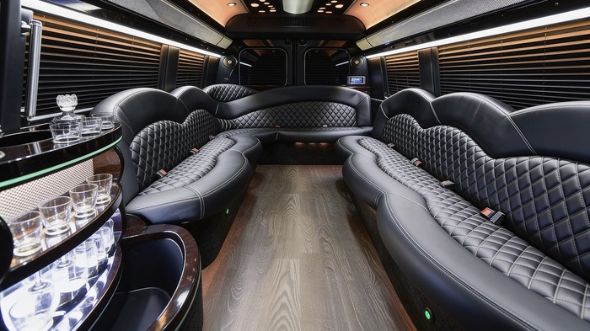 sprinter limousine inside tulsa