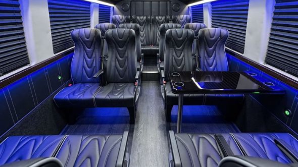 tulsa 20 passenger sprinter van interior